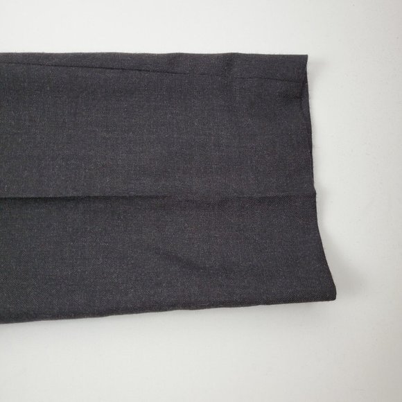 Pendleton Womens Virgin Wool Pants Flat Front Straight Leg Black Size 10 30x30 - Picture 6 of 7